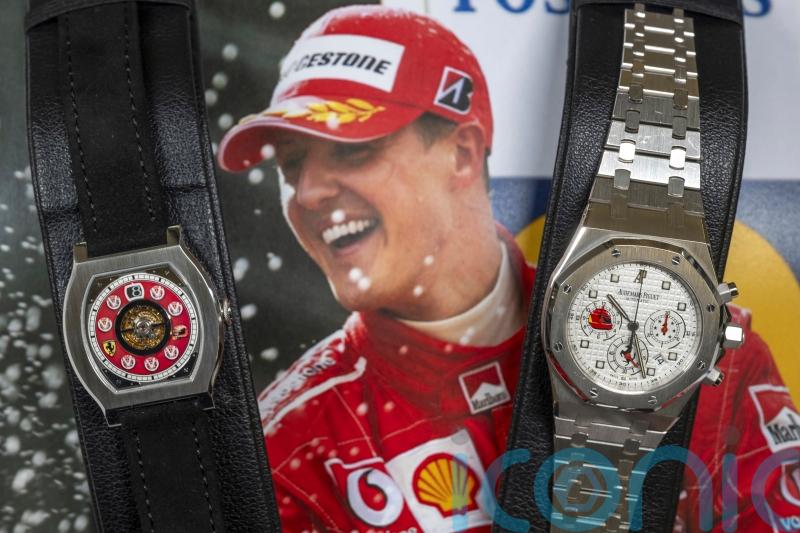 Eight watches owned by Michael Schumacher up for auction