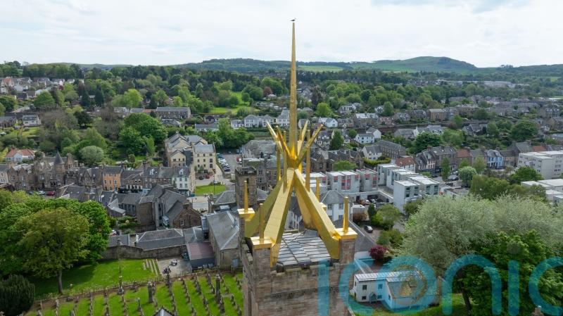Landmark church spire gleaming again following £400,000 restoration
