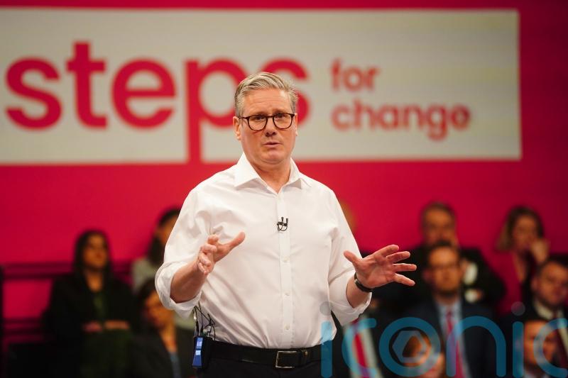Labour not scaling back government ambitions, Starmer insists at campaign launch