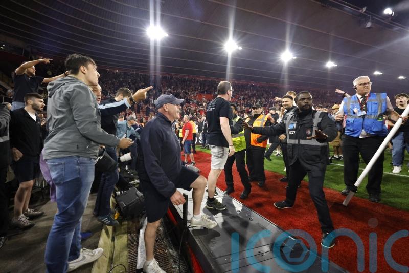 Fans involved in clashes let themselves down &ndash; Southampton boss Russell Martin