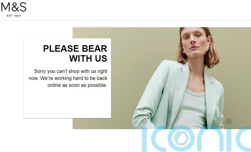 Marks & Spencer website and app back online