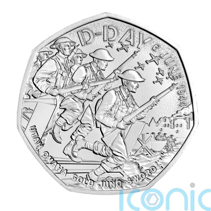 Royal Mint 50p coin marks 80th anniversary of D-Day landings