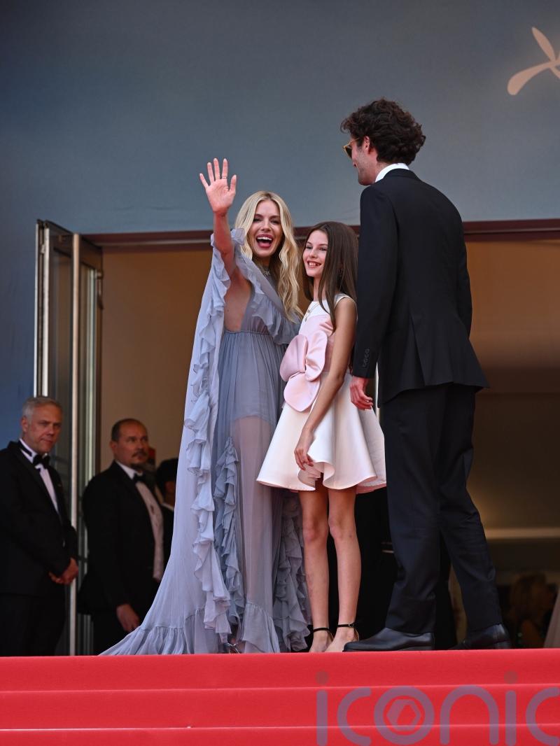 Sienna Miller and daughter Marlowe take to red carpet at Cannes