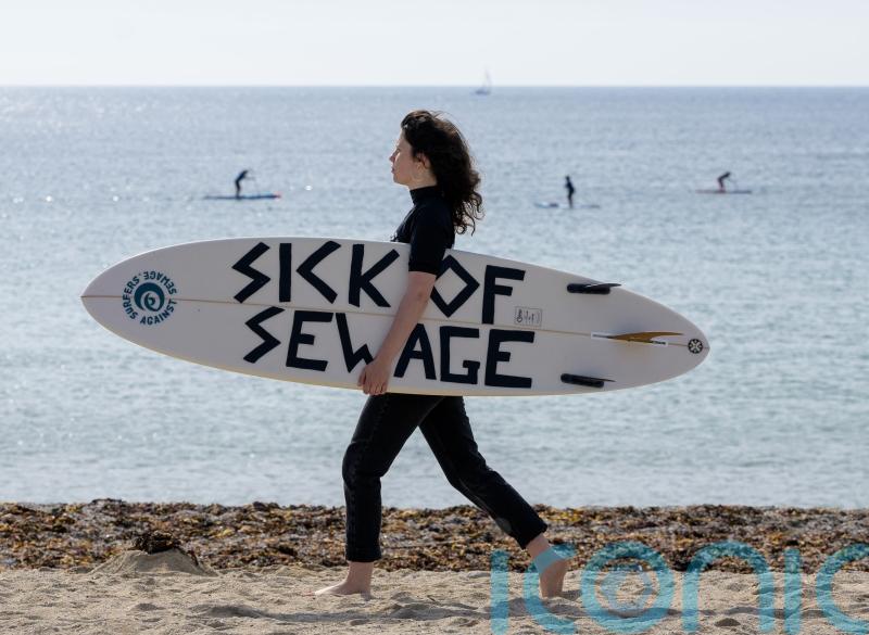 Protesters call for end to sewage discharges plaguing nation’s waterways