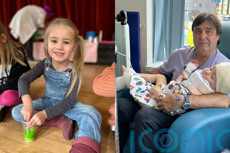 Parents of girl left severely burned after heater explodes and engulfs her in flames call for more fire safety awareness