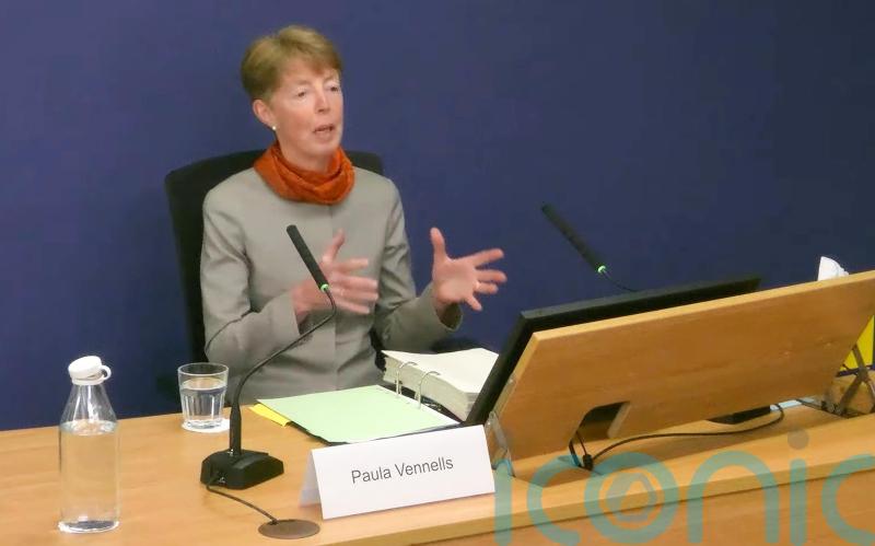 Paula Vennells apologises to subpostmasters at Post Office Horizon IT inquiry
