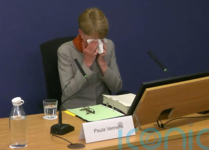 Paula Vennells breaks down in tears mid-evidence at Horizon IT inquiry