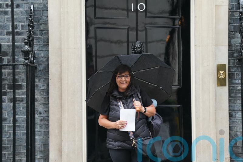 Mother of terror attack victim ends 200-mile walk with plea to Rishi Sunak