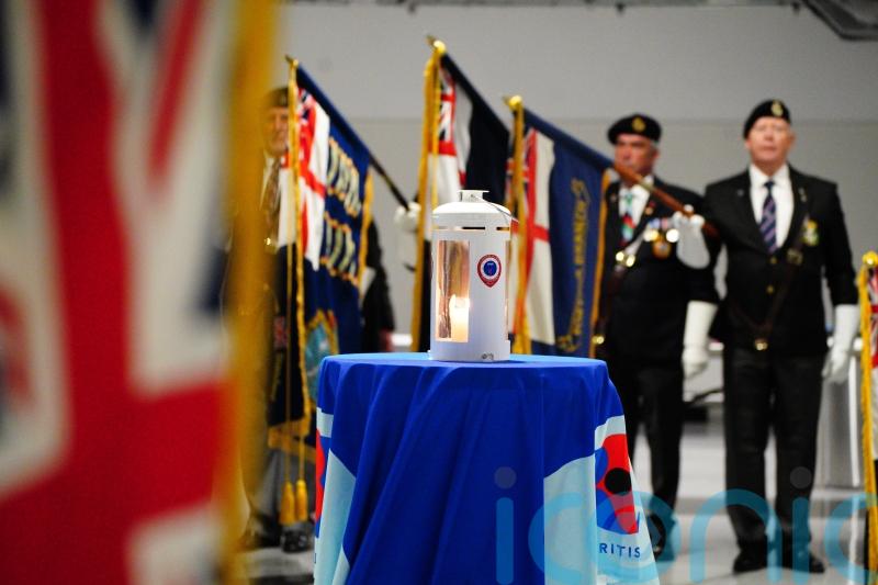 France’s Freedom Flame arrives in UK as part of D-Day thank-you tour