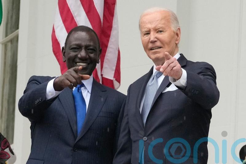 Biden praises Kenyan president for &lsquo;bold leadership&rsquo; during state visit