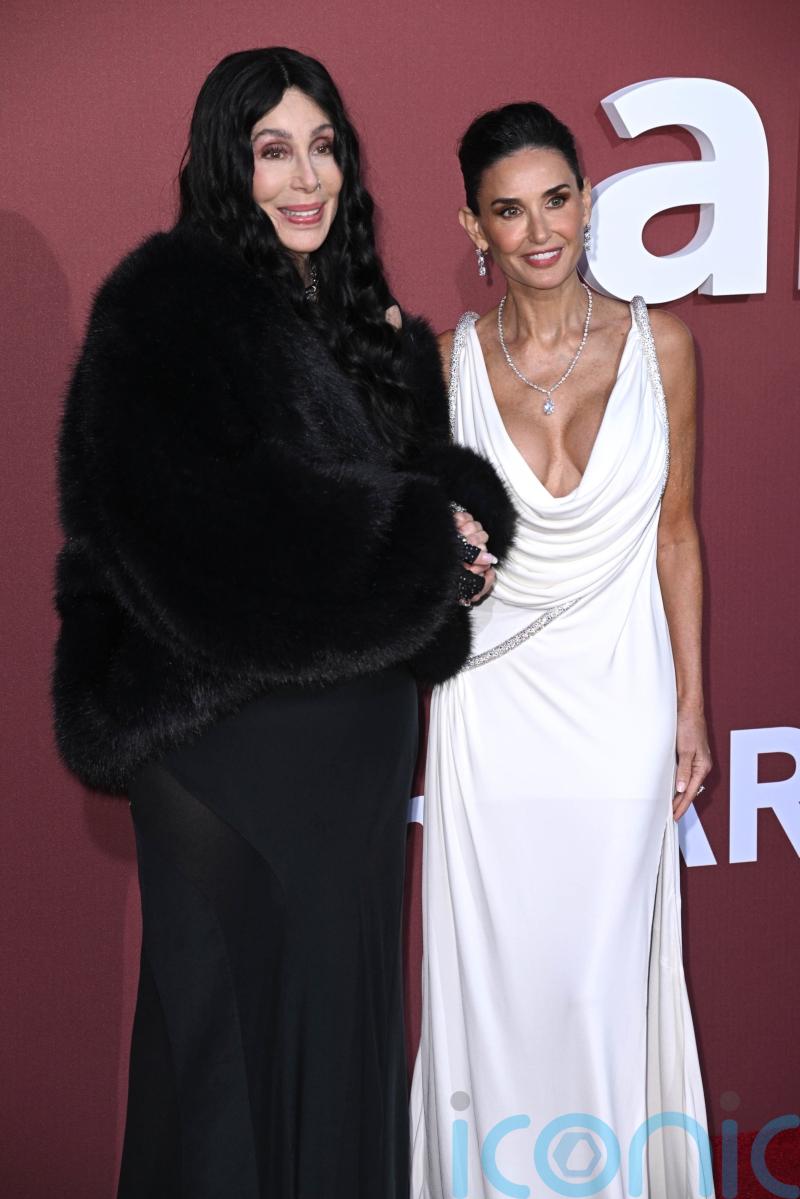 Demi Moore and Cher among stars supporting Aids fundraising gala in Cannes