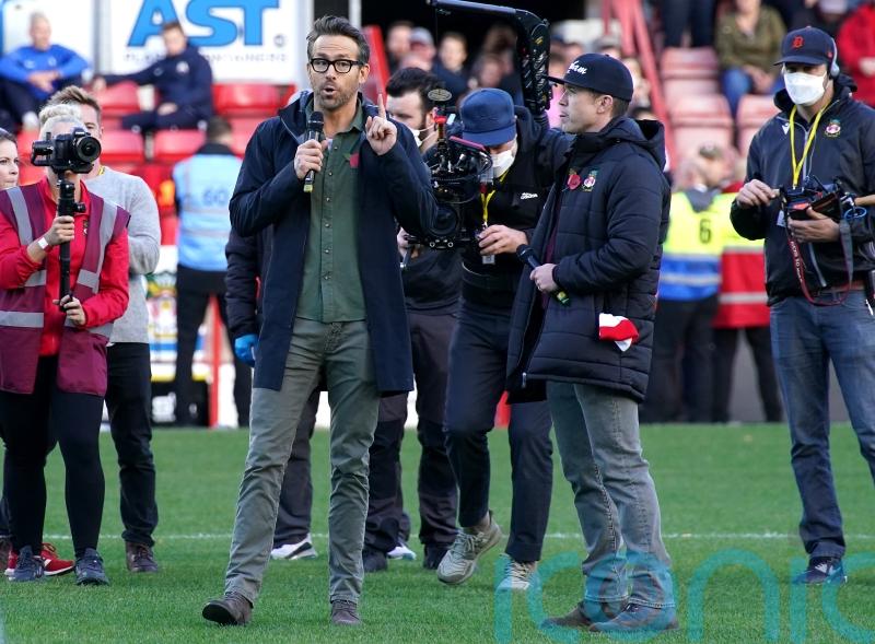 Reynolds and McElhenney donate £10,000 to Wrexham player’s fundraiser