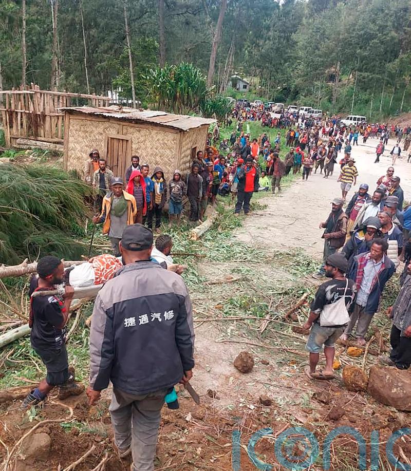 Emergency convoy takes aid to survivors of Papua New Guinea landslide