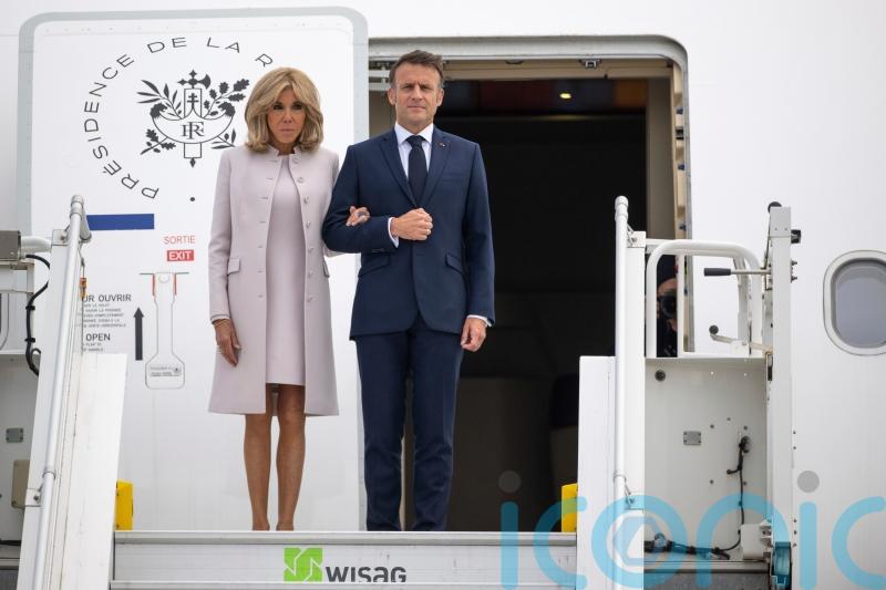 Macron arrives in Germany for three-day state visit