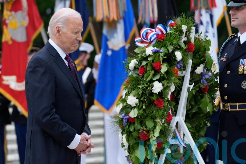 Biden says each generation has to ‘earn’ freedom in Memorial Day remarks