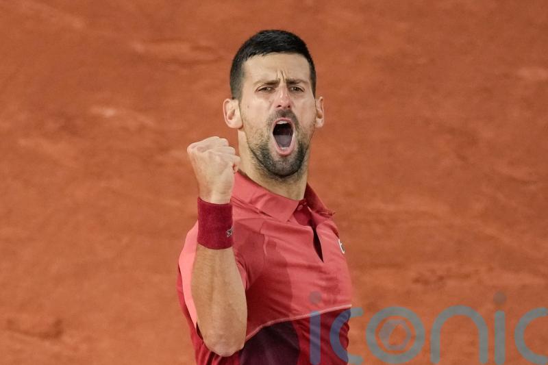 Novak Djokovic wins Roland Garros opener in straight sets
