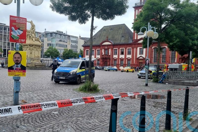 German police officer among several injured in knife attack