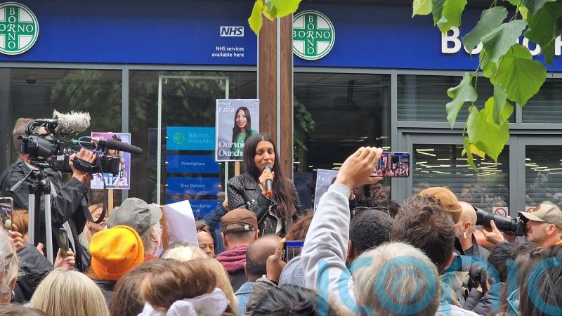 ‘No way back into Labour Party’, Faiza Shaheen tells supporters at rally