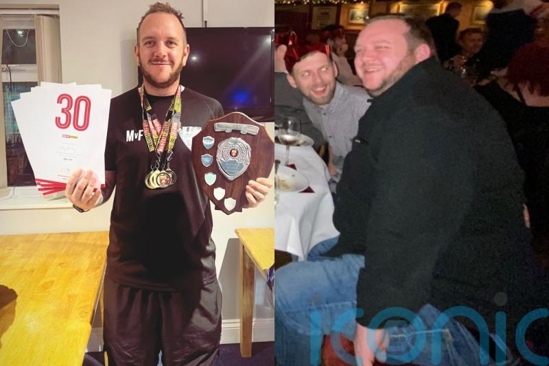 ‘I used to eat multiple takeaways a day – two years on I’ve lost 58kg and run a half marathon every other day’