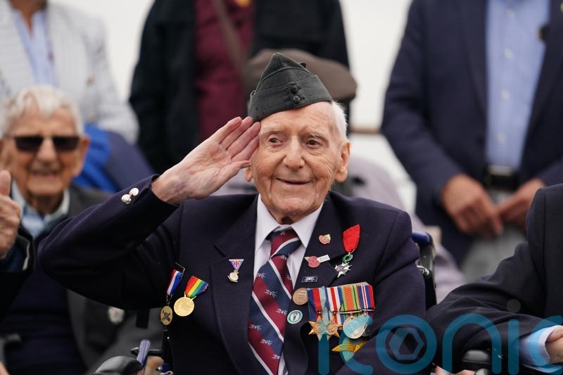 King, Queen and Prince of Wales join veterans to mark 80th anniversary of D-Day