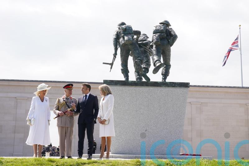In Pictures: Royals and world leaders mark D-Day 80th anniversary