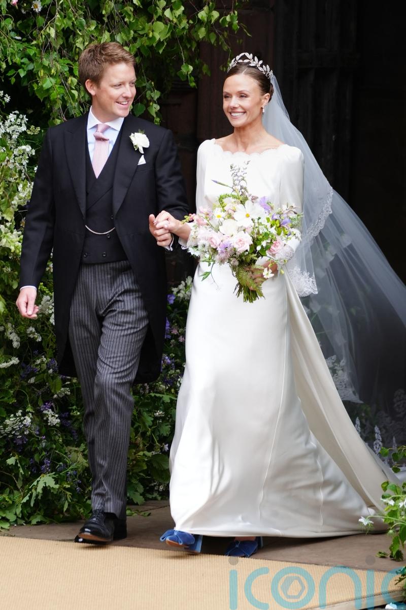 Thousands gather for Duke of Westminster’s wedding
