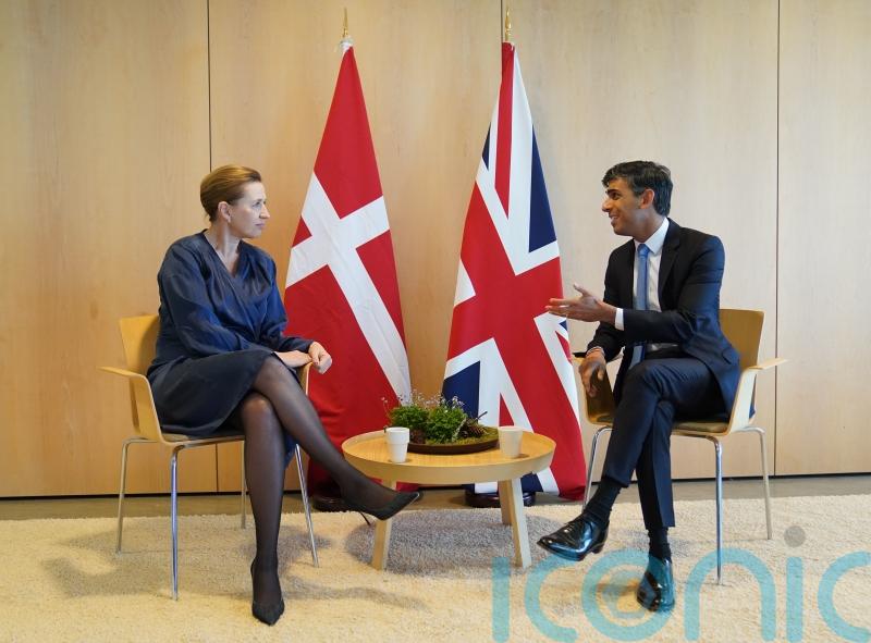 Rishi Sunak says violence has no place in politics as he wishes Danish PM well