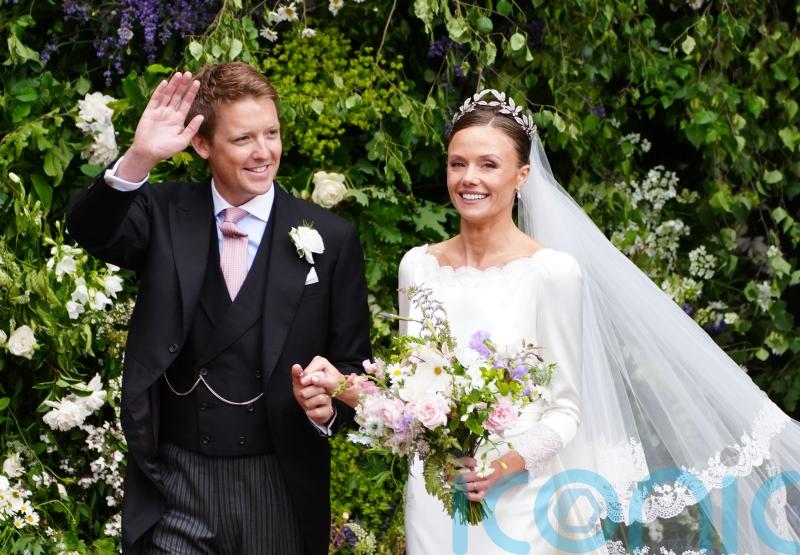 Duke and Duchess of Westminster thank wellwishers after wedding