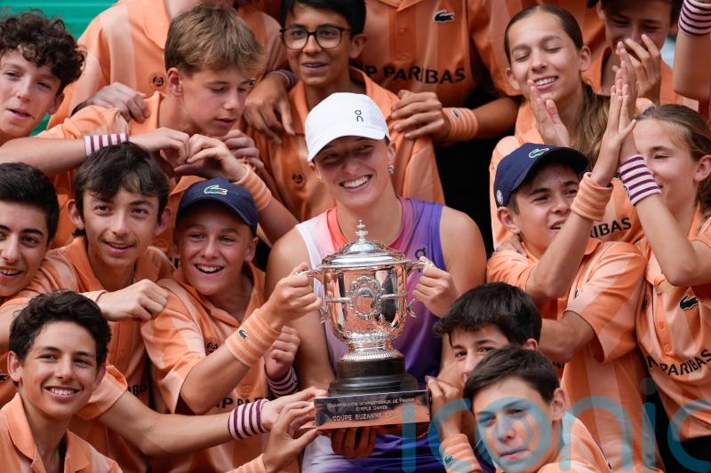 French Open day 14: Iga Swiatek completes Roland Garros ‘three-peat’