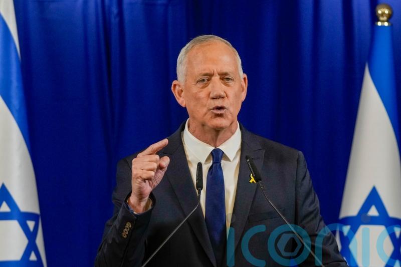 Benny Gantz, centrist member of Israel’s war cabinet, resigns