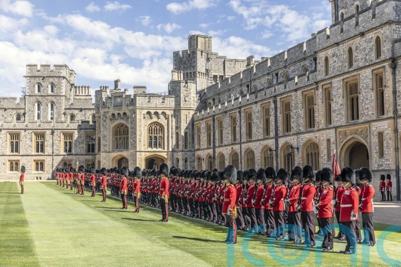 King to present new colours at Windsor Castle ahead of Trooping the Colour