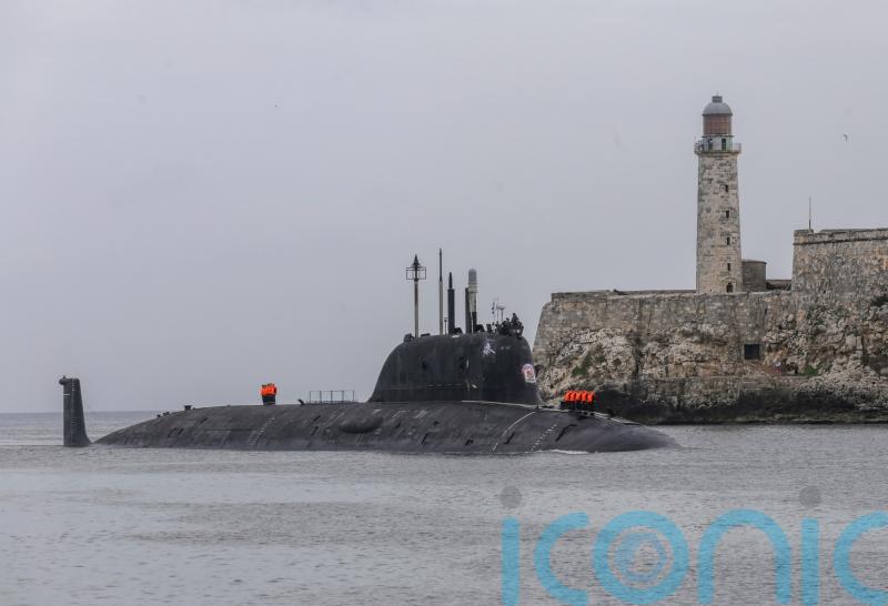 US submarine pulls into Guantanamo Bay day after Russian warships arrive in Cuba