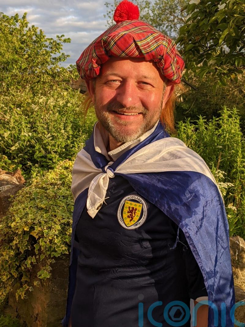 Scots Euros fan says blood is ‘100% German’ after lifesaving transplant