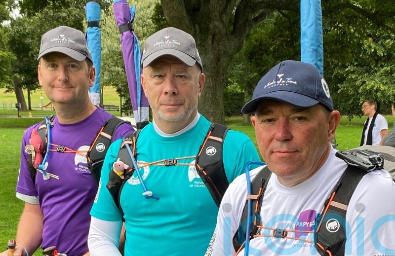 Three bereaved fathers say honours for suicide prevention walks ‘bittersweet’