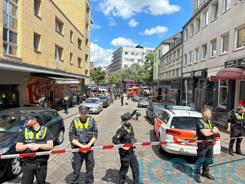 German police shoot man with axe in city hosting Euro 2024 match