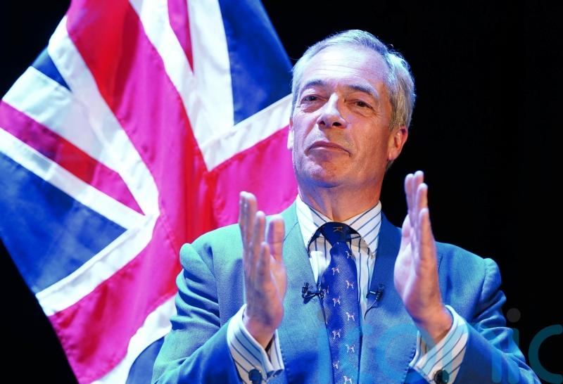 Nigel Farage ‘confident’ Reform UK will be second in the polls by next week