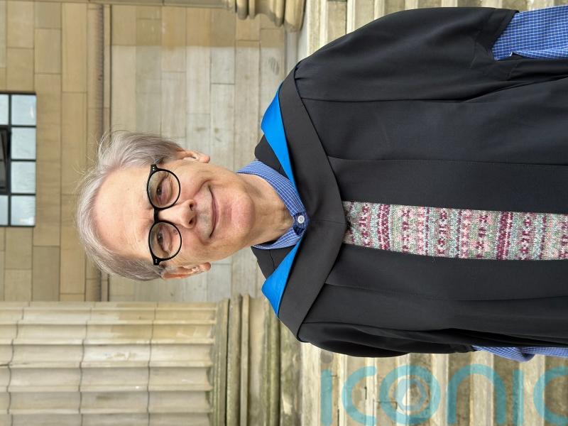 Man, 75, to set up knitting business following Masters graduation