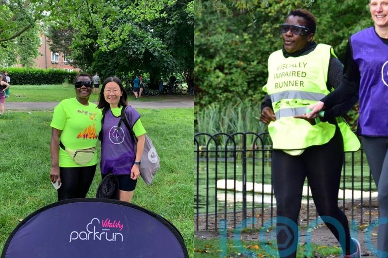 Mum who went blind after op to remove brain tumour became depressed and pre-diabetic before rediscovering running