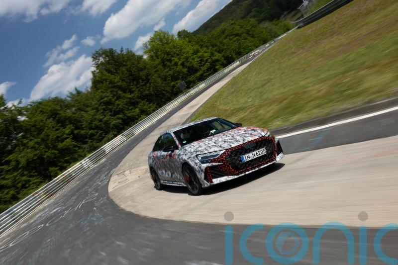 New Audi RS 3 sets lap record at the N&uuml;rburgring