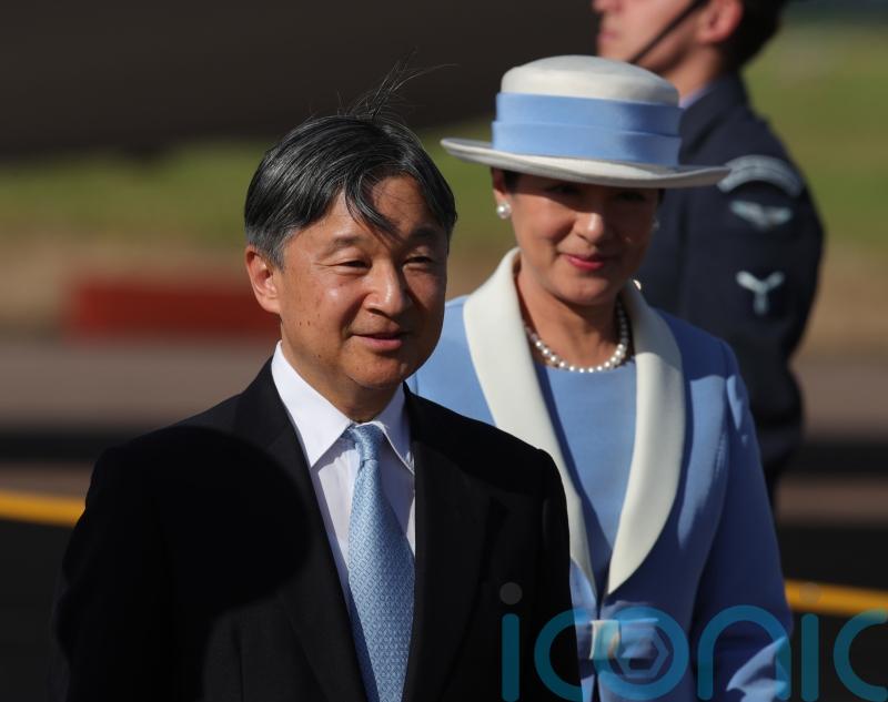 Emperor Naruhito and Empress Masako of Japan arrive in UK ahead of state visit