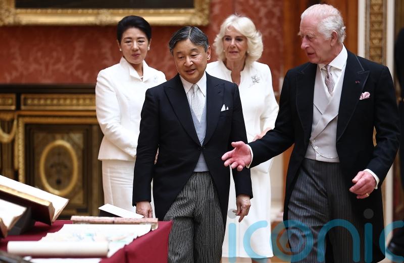 Charles receives Japan’s highest honour as Emperor Naruhito makes state visit