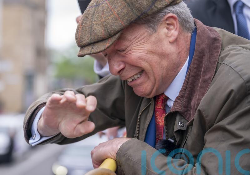 Man admits throwing objects at Nigel Farage