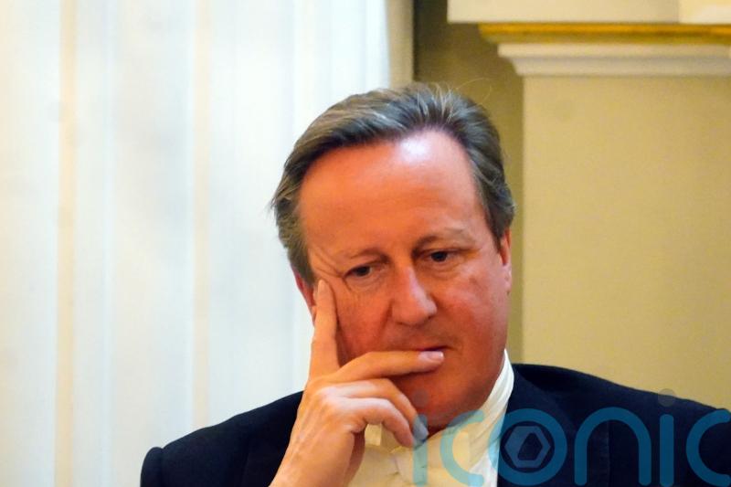 Footage shows Lord Cameron discussing Trump and Putin during hoax video call
