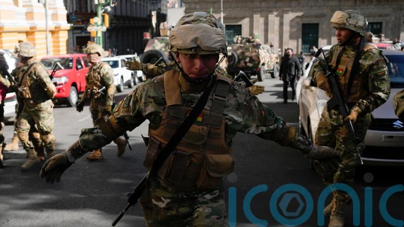 Coup attempt under way in Bolivia as president urges people to mobilise