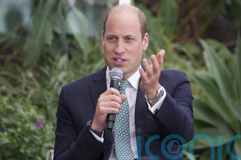 ‘Be bold, be brave, and be creative’, William tells Earthshot Prize audience