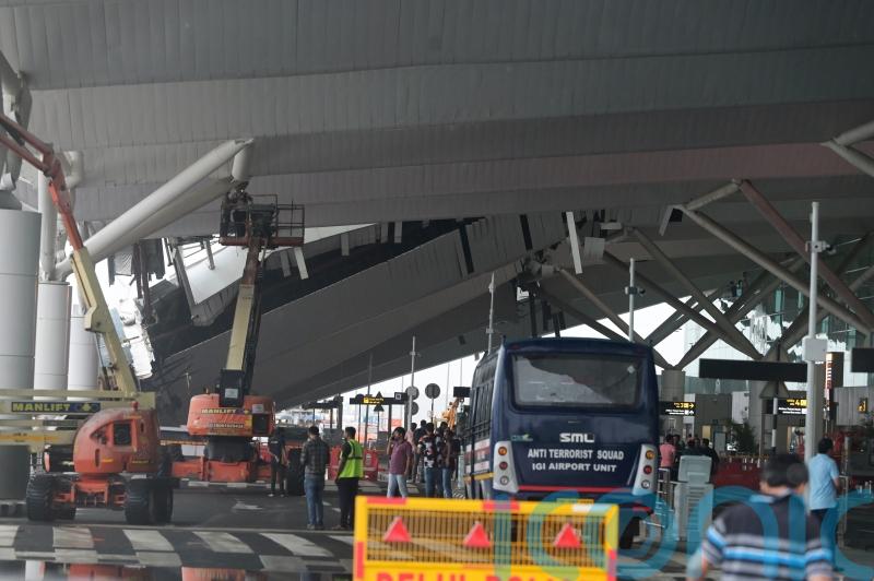 One dead and six injured after canopy collapse at New Delhi airport
