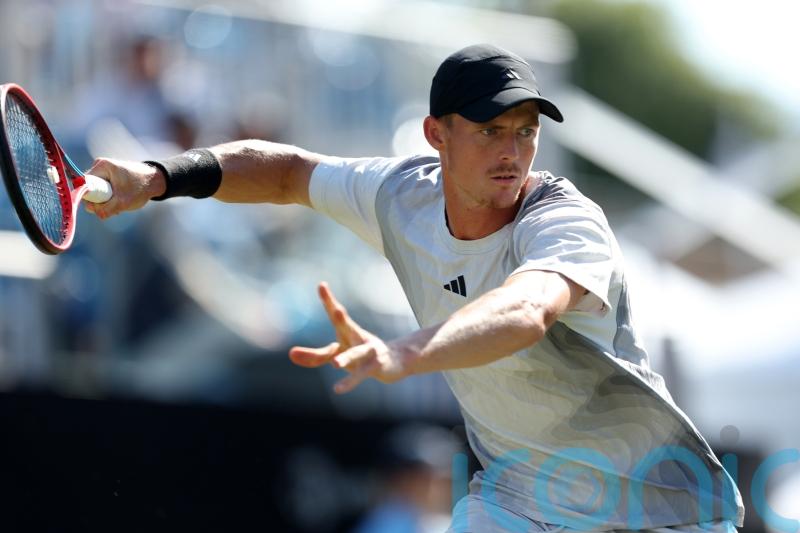 Billy Harris beaten in three sets by Max Purcell in Eastbourne semi-finals