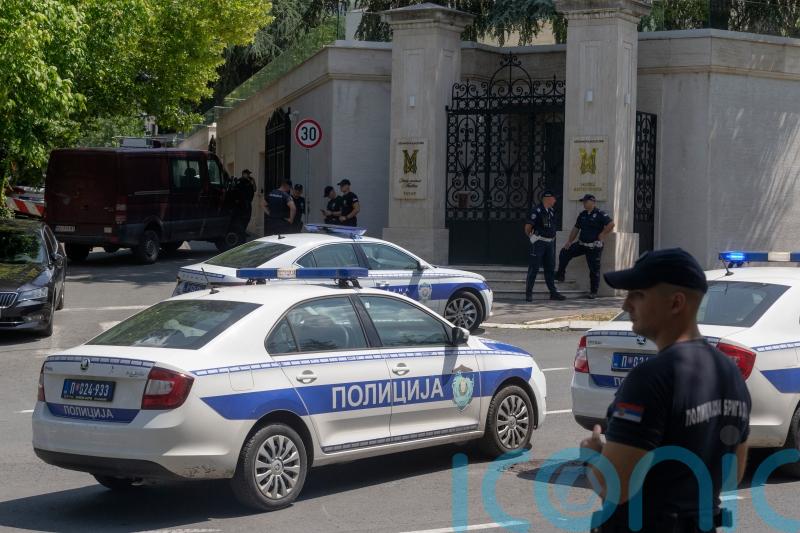 Crossbow attacker wounds police officer guarding Israel’s embassy in Serbia