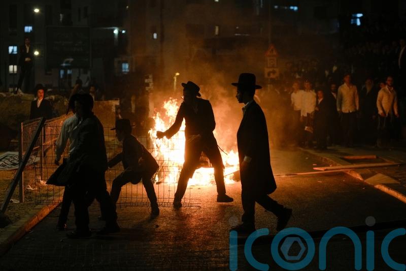 Ultra-Orthodox protest against order to enlist turns violent in Jerusalem
