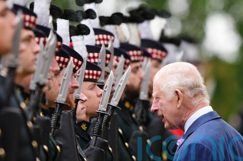 Charles takes part in Ceremony of the Keys in Edinburgh as Holyrood Week begins